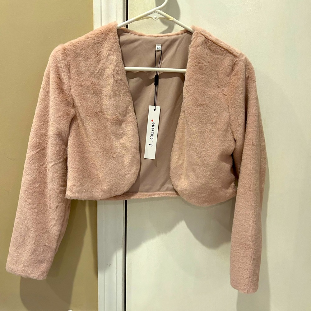 Faux Fur cardigan